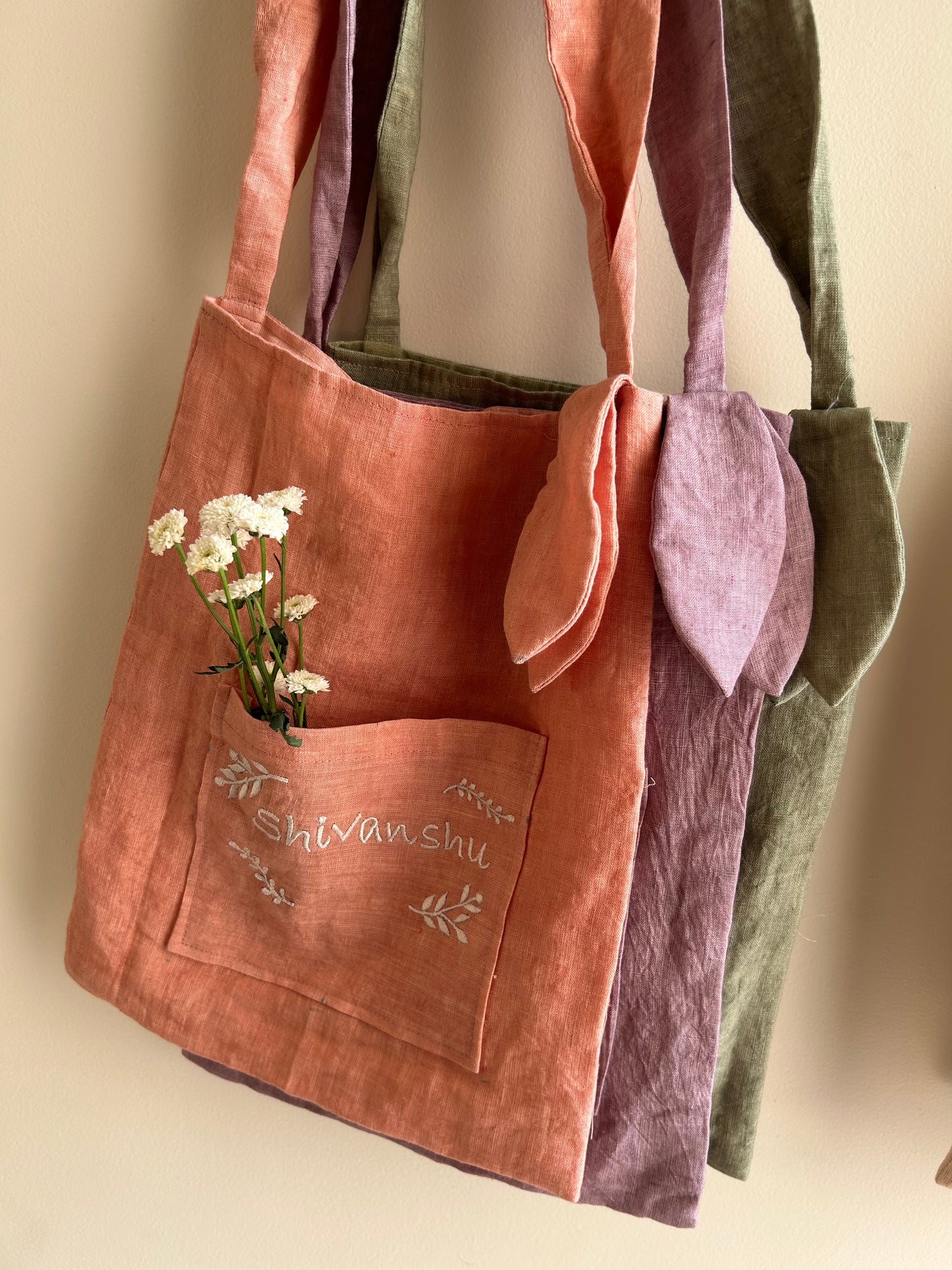 Personalized Easter Tote bags