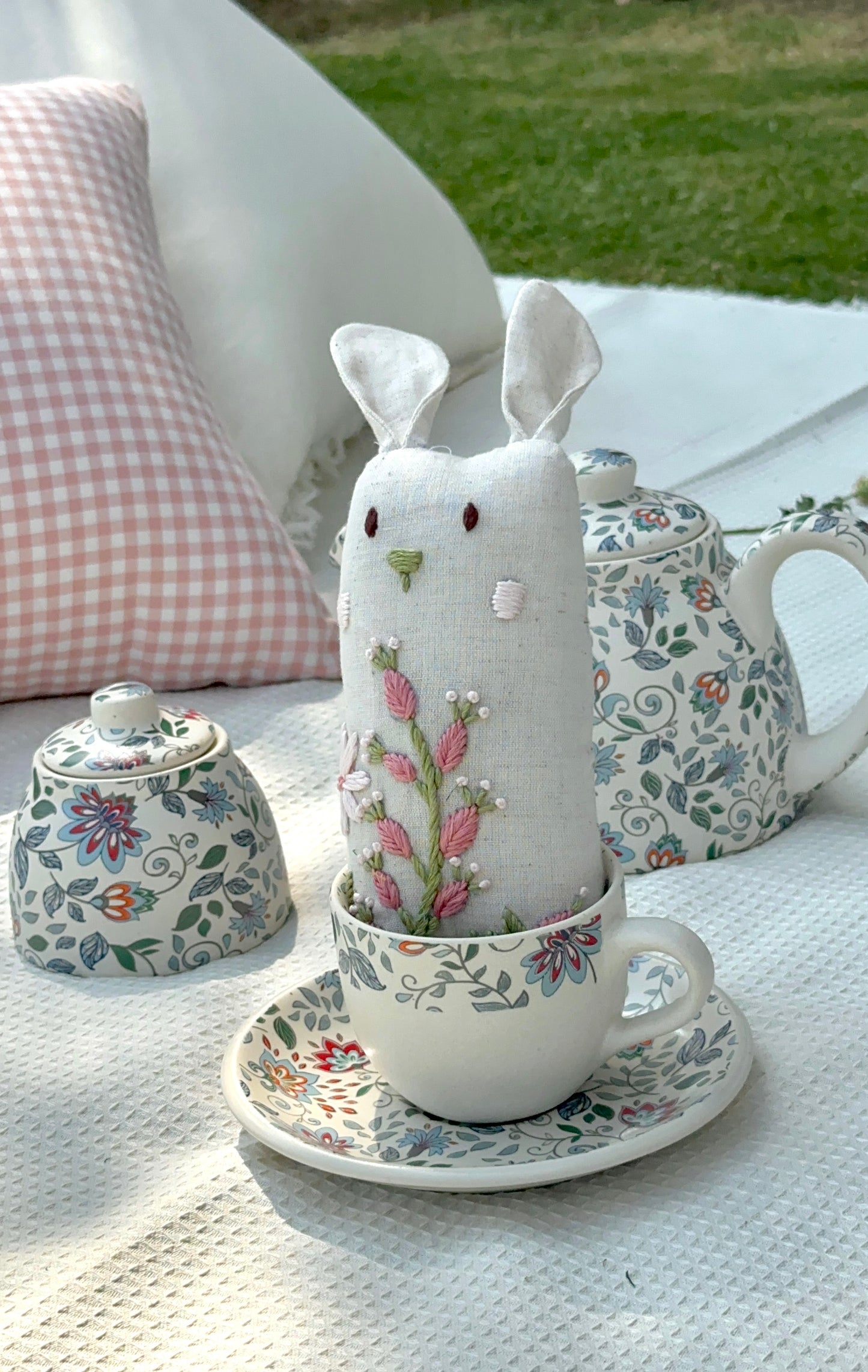 Embroidered Bunny Friend