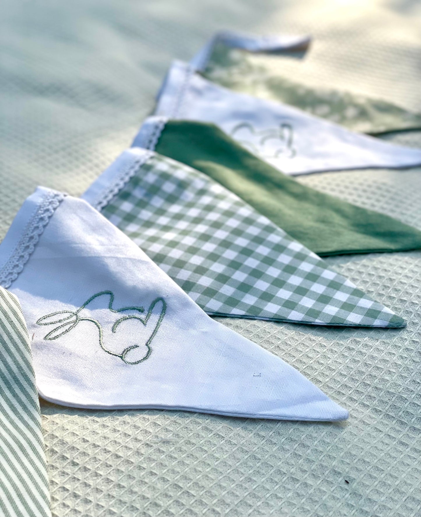 Easter Bunny Bunting Flags