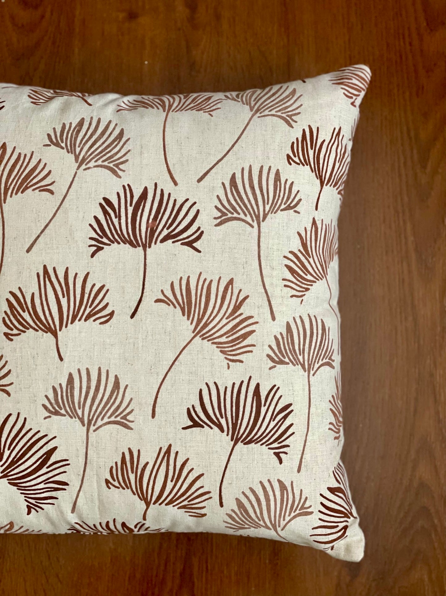 Fresh Brew Print Cushion cover