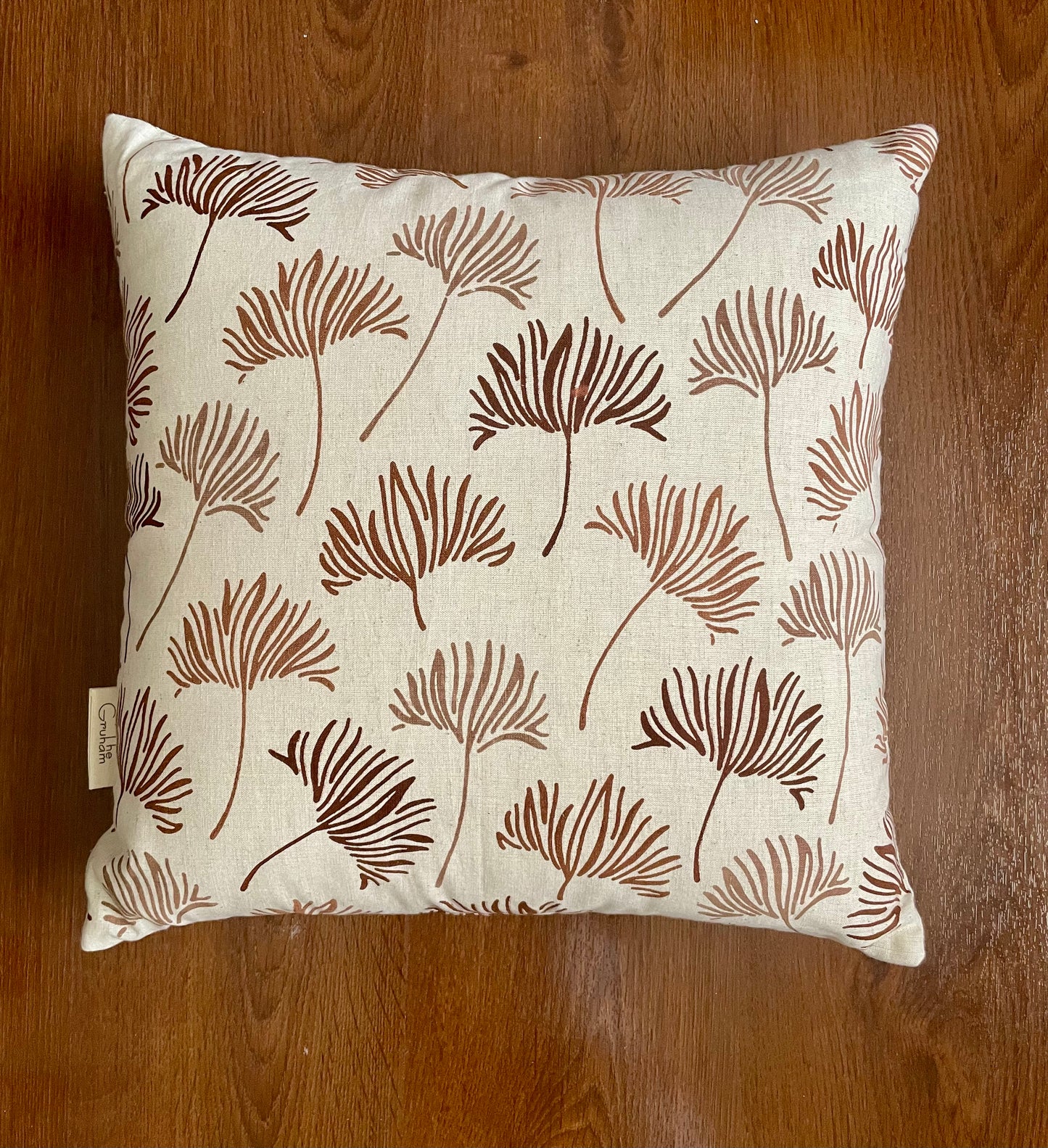 Fresh Brew Print Cushion cover