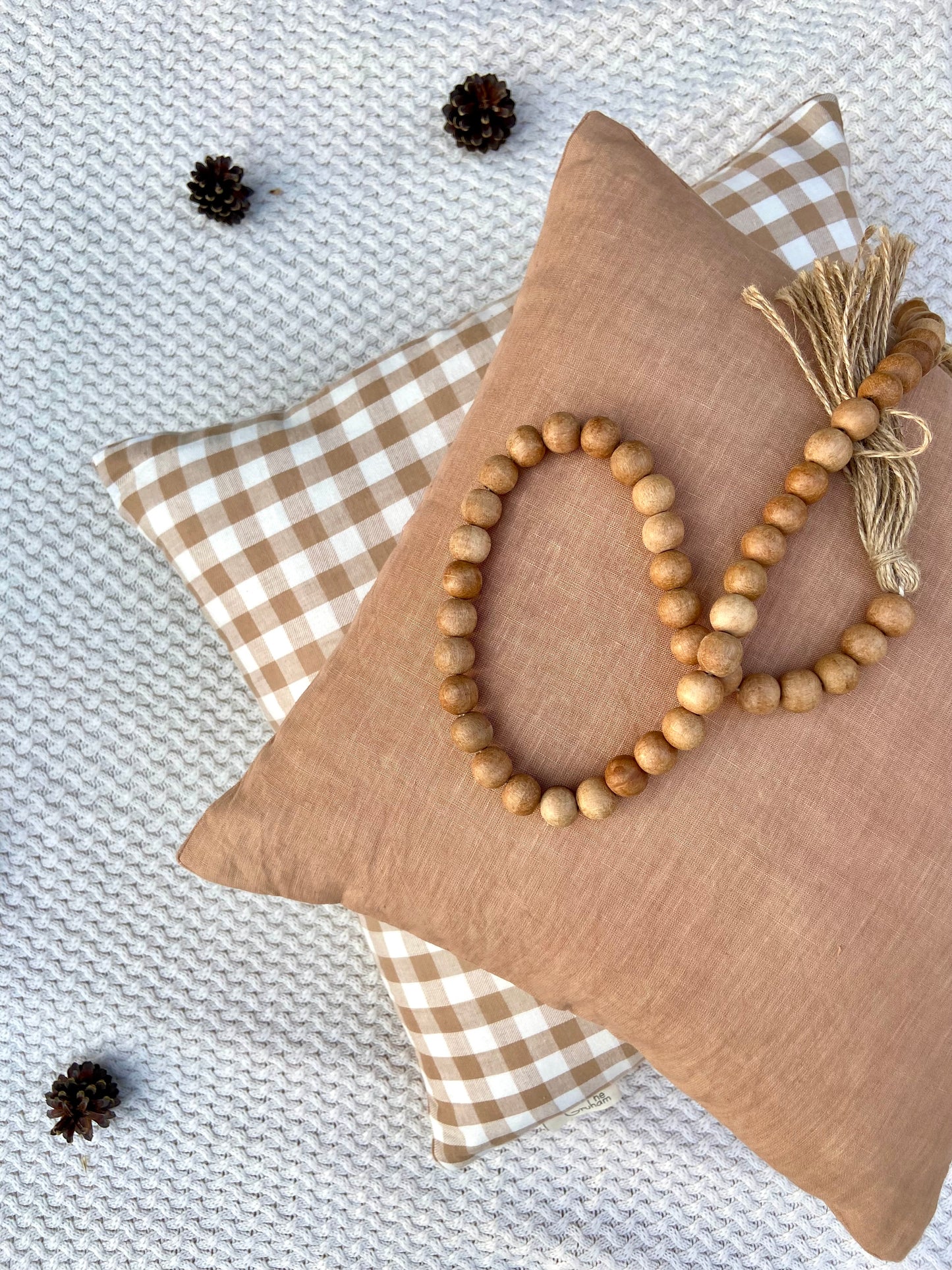 Malted Milk Solid Cushion cover