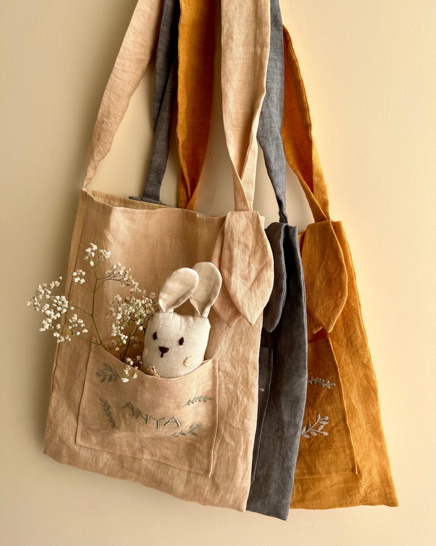 Personalized Easter Tote bags