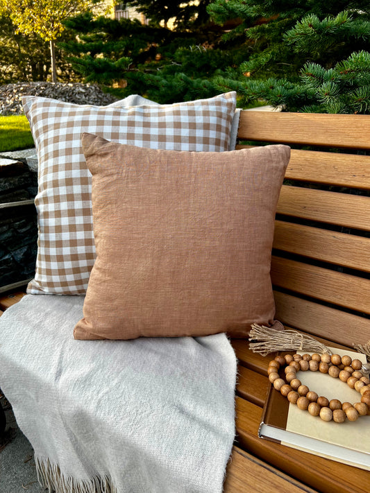 Malted Milk Solid Cushion cover