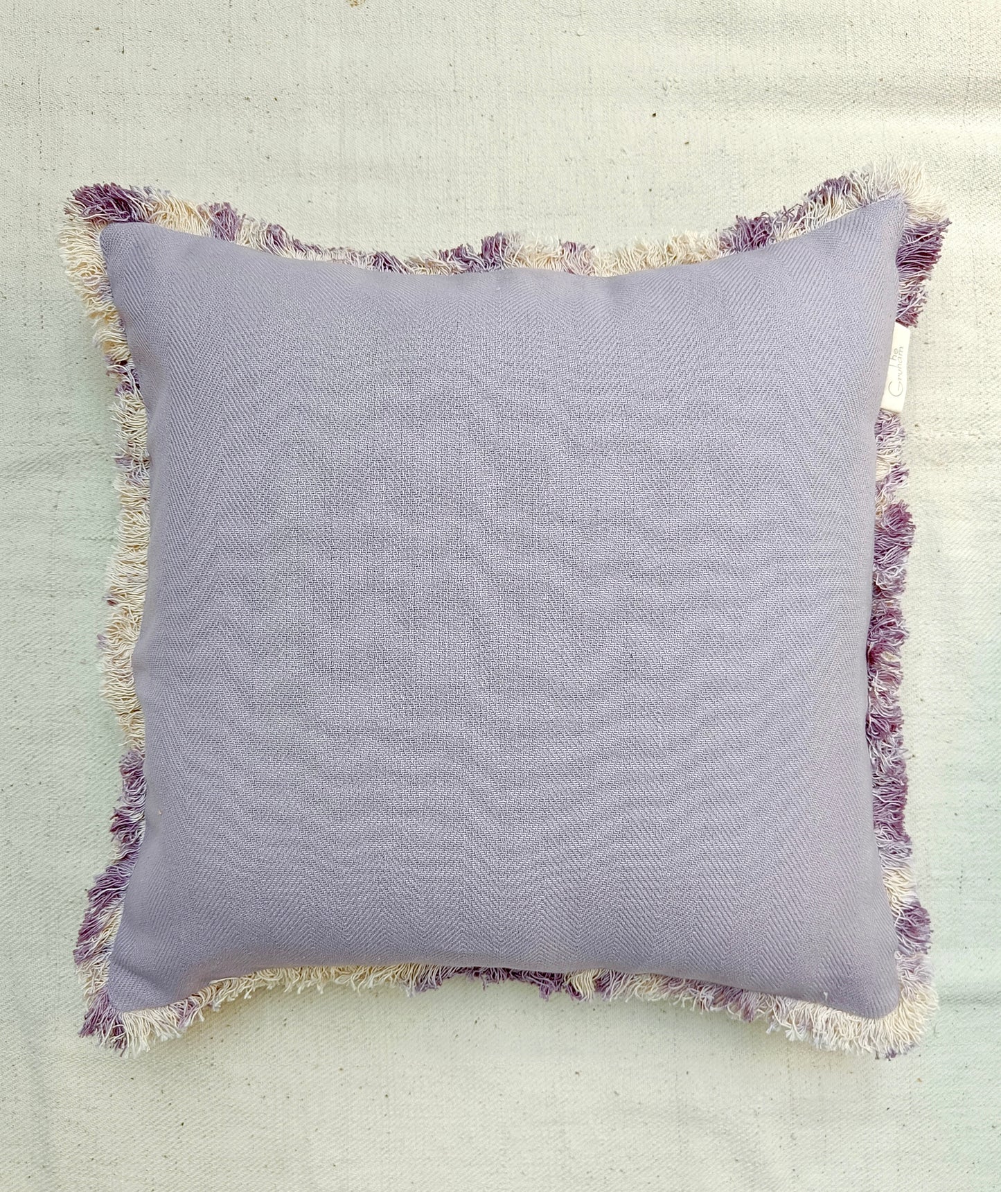 Lavender Haze Solid Cushion cover