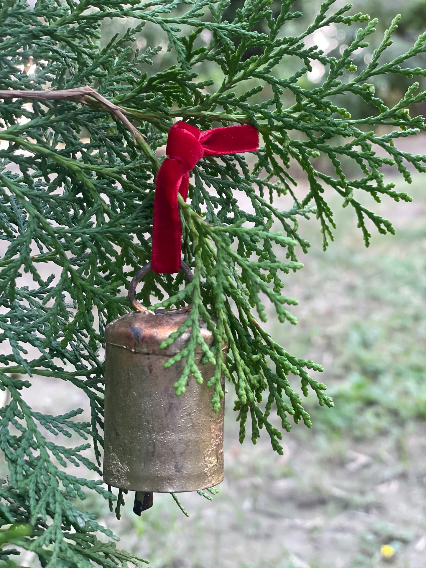 Brass Whisper Bell Ornaments